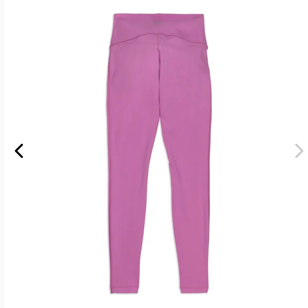 Magenta lululemon wunder under pants